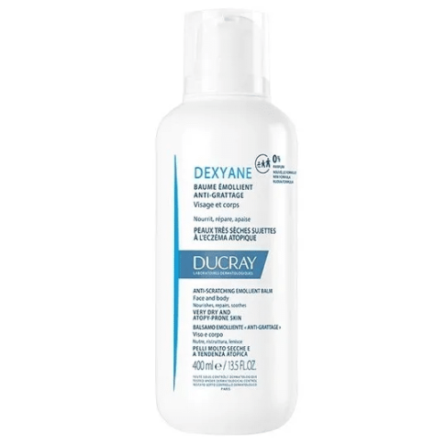 Ducray DEXYANE – Baume Emollient anti-Grattage Peaux très Sèches sujettes à Eczéma Atopique 400ml