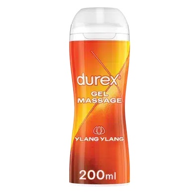 Durex Gel lubrifiant et Massage Ylang Ylang 200ml