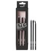 Ebelin Trio de Pinceaux Maquillage Polyvalents Smokey Blender 3 pièces