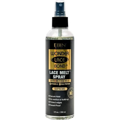 Ebin New York Spray fondant fixant pour lace Tenue extrême ultra forte 250 ml