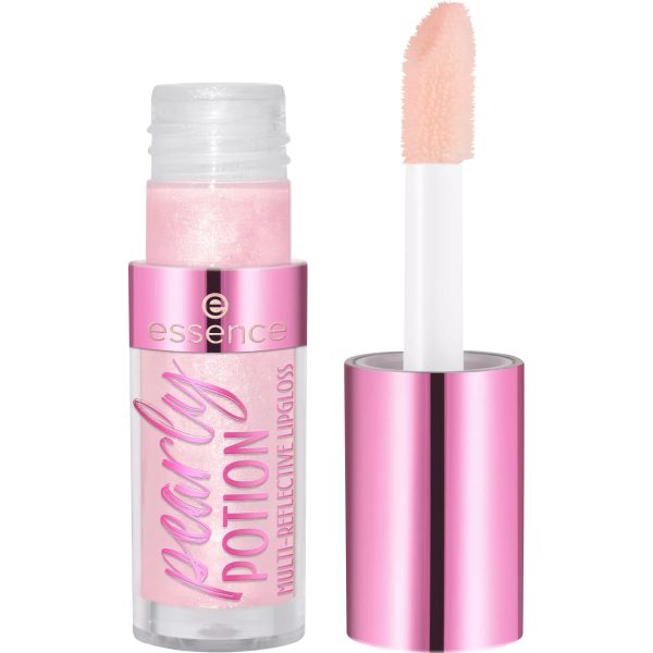 Essence Gloss Lèvres Pearly Potion Scintillant Multi Reflets Ton Pêche Doré 2.5 ml