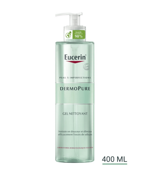Eucerin Dermopure Gel Nettoyant Peaux Grasses 400ml