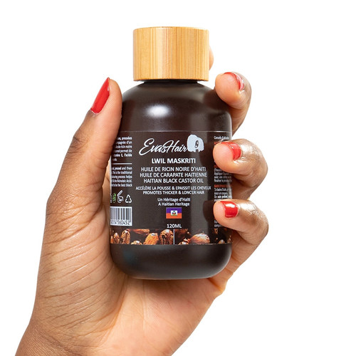 Evashair Huile De Ricin Pour Cheveux Crépus 120ml