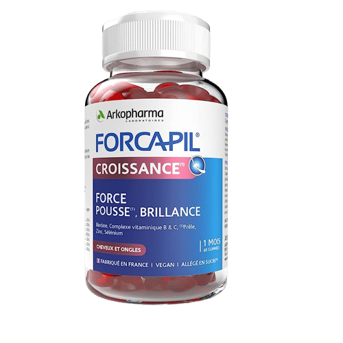 Arkopharma Forcapil Croissance Cheveux et Ongles 60 gummies