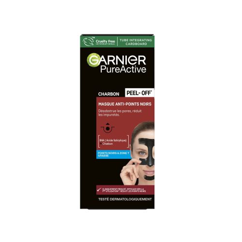Garnier Masque Peel Off Anti Points Noirs PureActive Charbon 50 ml