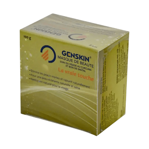 Genskin Masque de Beauté Curcuma et Bois de Santal 100g