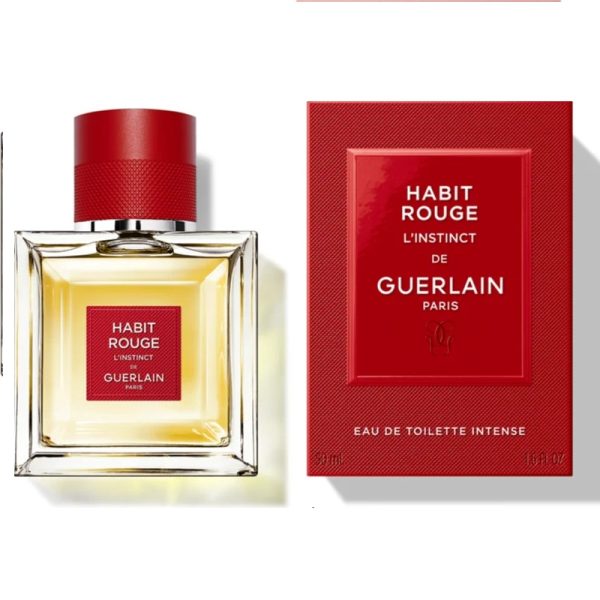 GUERLAIN Habit Rouge L'Instinct Intense Eau de Toilette pour homme 50ml