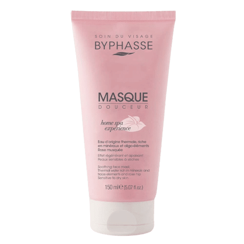 BYPHASSE Masque Douceur Visage Peaux Sensibles et sèches 150ml