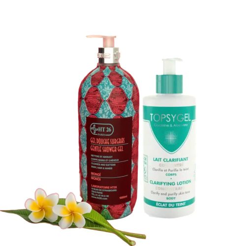 Ht26 Duo Lait Clarifiant 500ml + Gel Douche 1 Litre