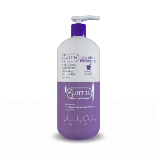 Ht26 Lait Corporel Blanchissant Glutathion Illumine et Unifie 500 ml