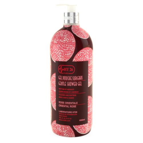 HT26 WAX Gel Douche Rose Orientale 1 L