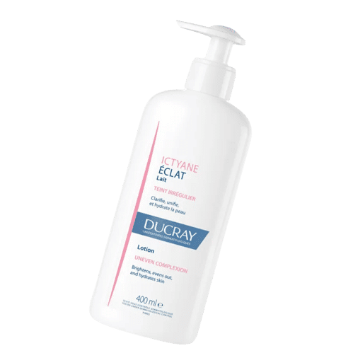 Ducray Ictyane Lait Éclat Clarifie Hydrate Et Unifie 400 ml