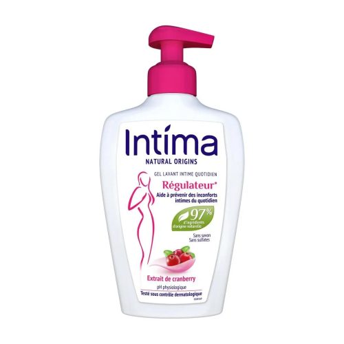 Intima Soin Lavant Intime Quotidien Régulateur Active à l'Extrait de Cranberry 200 ml