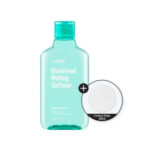 Jumiso Kit Soins avec 1 Adoucissant Anti Points noirs 150 ml et 40 Cotons