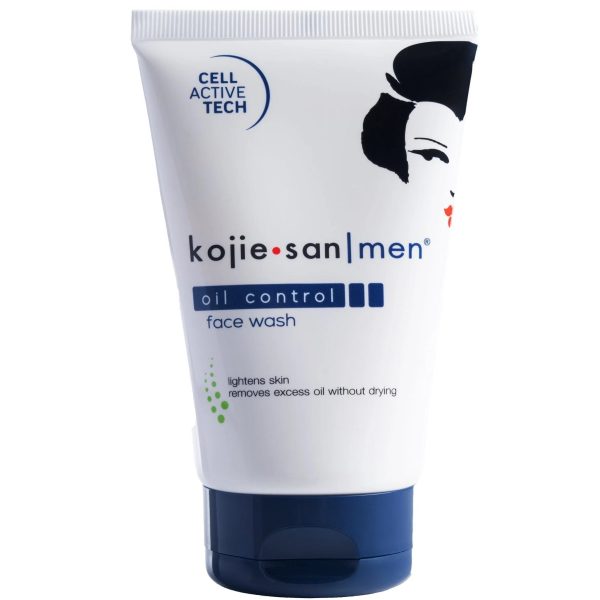 Kojie San Nettoyant Visage Pour Hommes Au Contrôle De L’excès De Sébum 125g