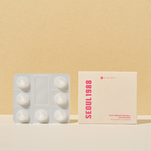 Kscret Seoul 1988 Collagen 100% Capsule de Collagène Lyophilisé à Dissoudre Anti-âge