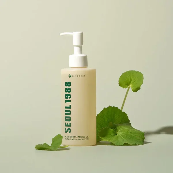 KSecret Huile Nettoyante Seoul 1988 Cica de Pin 1 % + Probiotiques 200 ml
