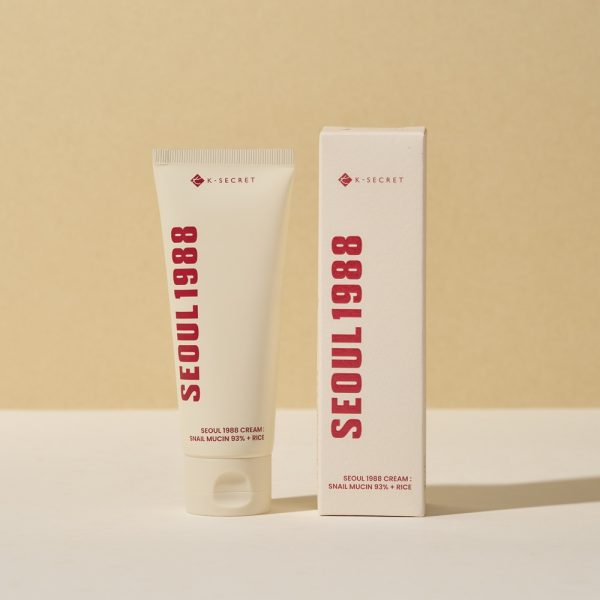 KSECRET SEOUL 1988 Crème Hydratant Anti Age et Taches Snail Mucin 93% + Rice 100ml