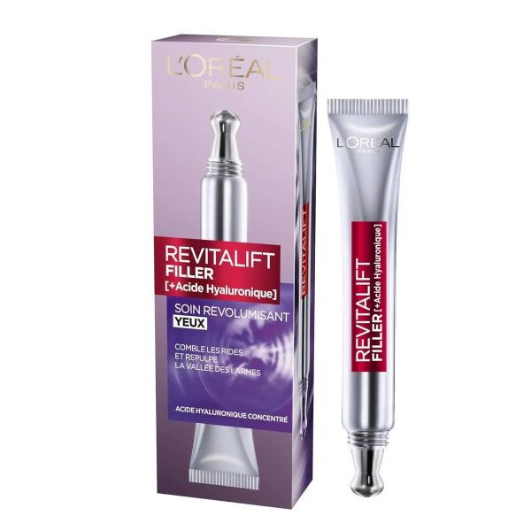 L'Oréal Paris Revitalift Filler Soin Yeux Revolumisant Anti Rides 15ml