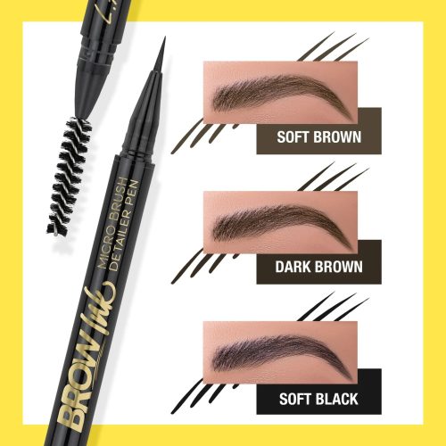 L.A. Girl Stylo Encre pour Sourcils Brow Ink Micro Brush 0.45 ml