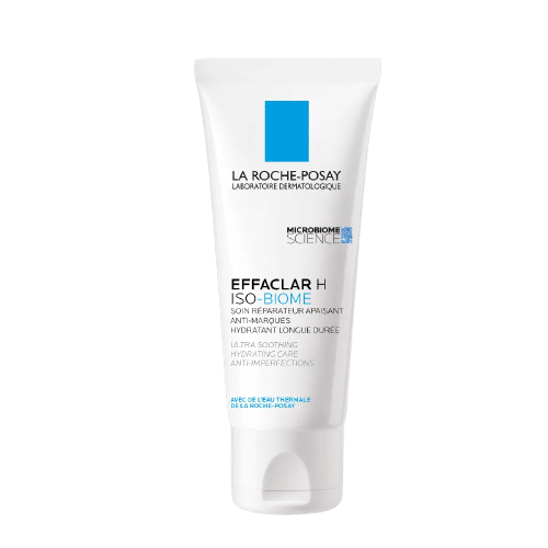La Roche Posay EFFACLAR H ISO-BIOME Soin Réparateur Apaisant Anti-Marques Hydratant Longue Durée Peaux Acnéiques 40 ml