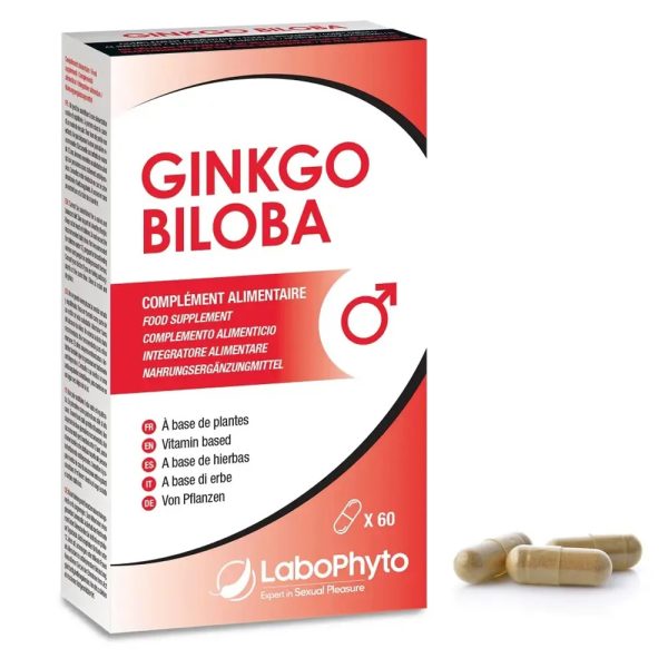 Labophyto Ginkgo Biloba 60 Gélules Végétales Complement Alimentaire