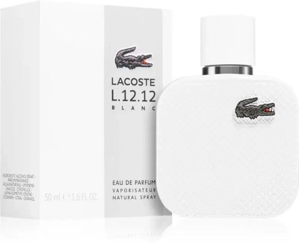 Lacoste Eau de Lacoste L.12.12 Blanc Parfum pour homme 50ml