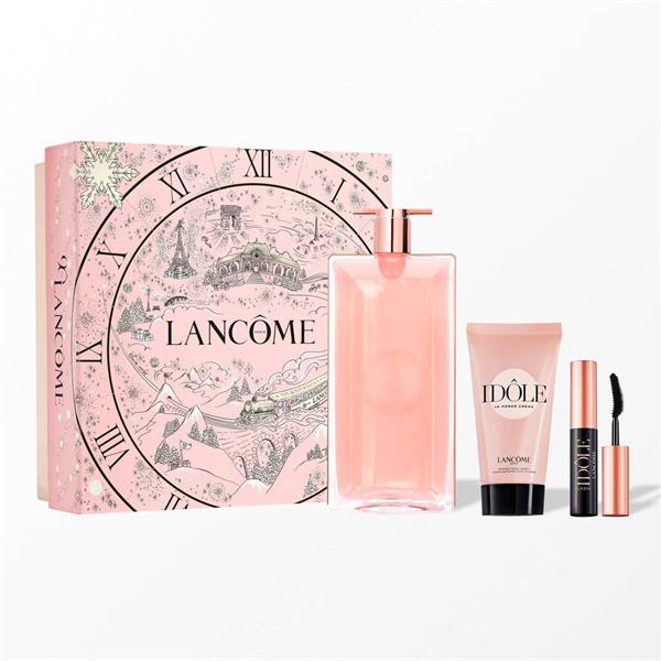 Lancôme Coffret Parfum Idôle pour Femme Eau de parfum 50 ml + Crème corps 50 ml + Mascara 2.5ml