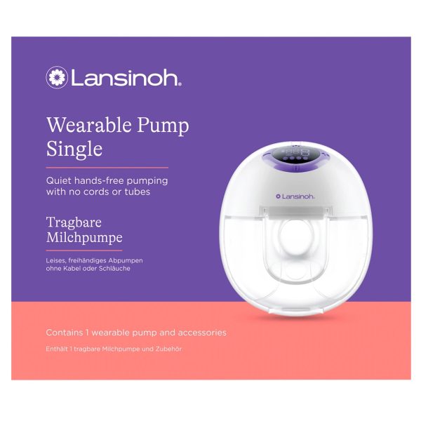 Lansinoh Tire Lait Portable Mains Libres 1 pièce