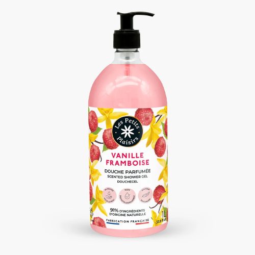 Les Petits Plaisirs Gel Douche Vanille Framboise 1L