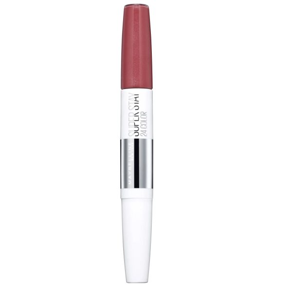 Maybelline New York Rouge à lèvres 24h Super Stay 185 Rose Dust 5 g