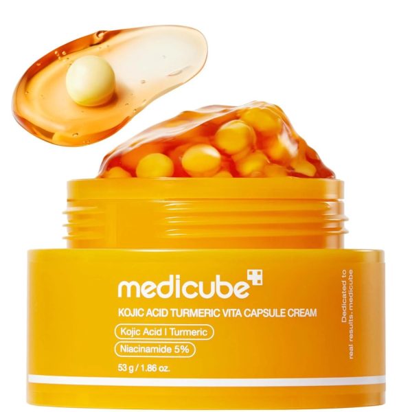 Medicube Crème en Capsules à l'Acide Kojique et au Curcuma Vita 50 g