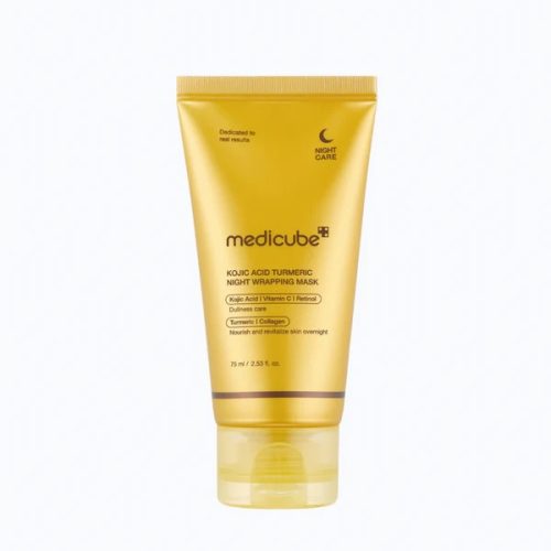 Medicube Masque de Nuit Révélateur d’Éclat Acide Kojique et Curcuma 75 ml