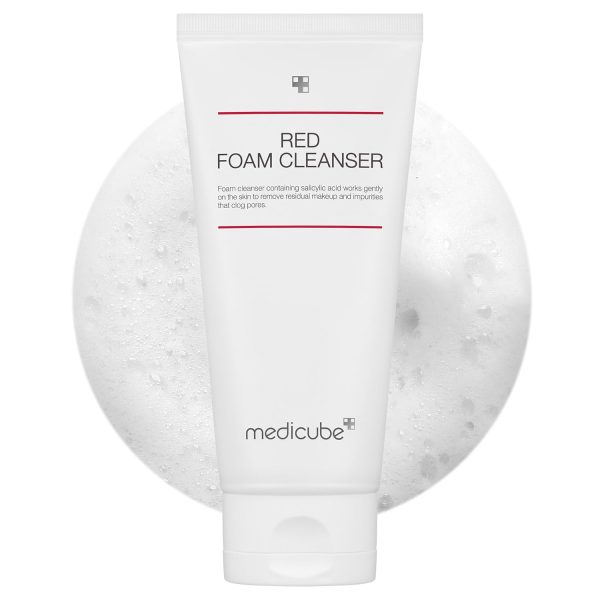 Medicube Mousse Nettoyante Red 0,5 % d'Acide Salicylique Peaux Acnéiques 120 ml