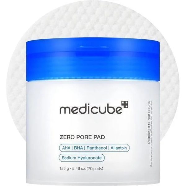 Medicube Zero Pore Pad 2.0 Tampons Exfoliant Anti Pore Dilate et Acné 70 pads