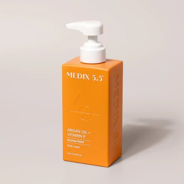 Medix 5.5 Lait Protecteur Anti Peau Sèche Huile d'Argan + Vitamine E 444 ml