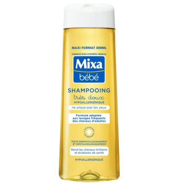 Mixa Bébé Shampoing Très Doux Hypoallergénique 300 ml