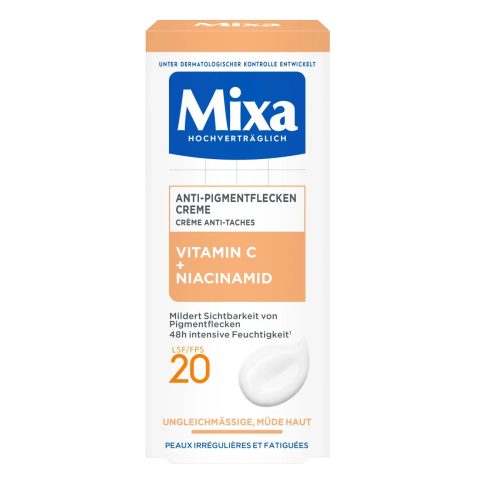 Mixa Crème Spf20 Anti Taches Vitamine C + Niacinamide 50 ml