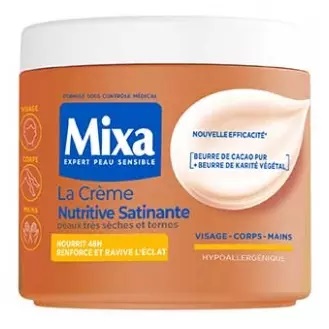 Mixa La Crème Nutritive Satinante 400ml