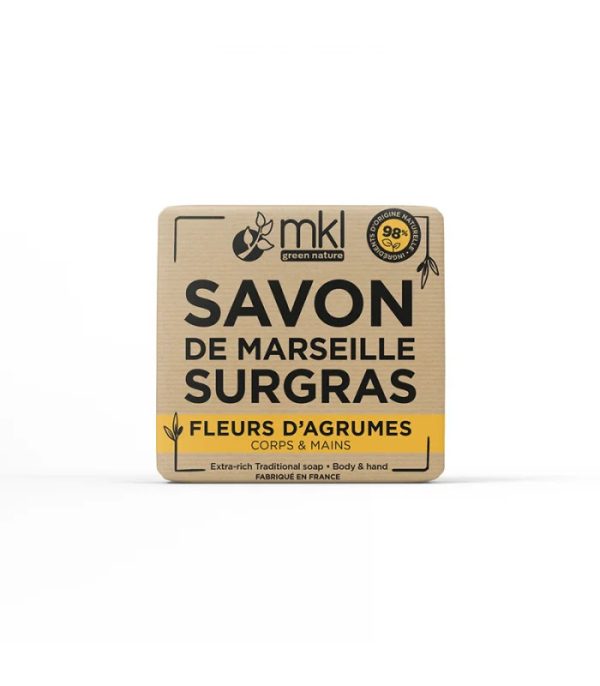 MKL Savon de Marseille 100 g – Fleurs d'agrumes 100g