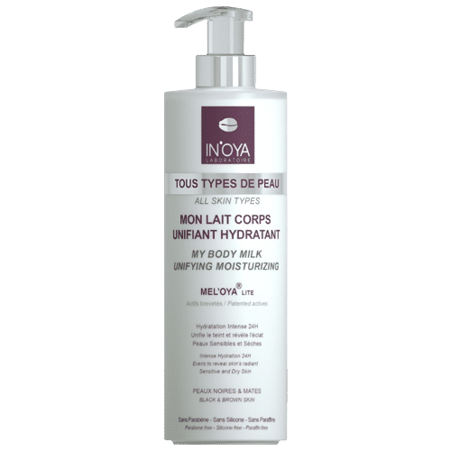 Inoya Laboratoire Mon Lait Corps Unifiant Hydratant Mel’Oya Lite 400 ml + 100 ml OFFERT