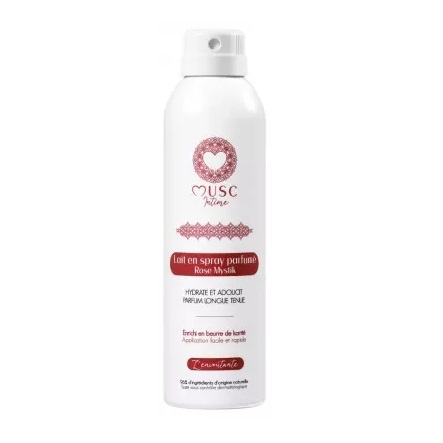 Musc Intime Lait en Spray Parfumé Rose Mystik 200ml