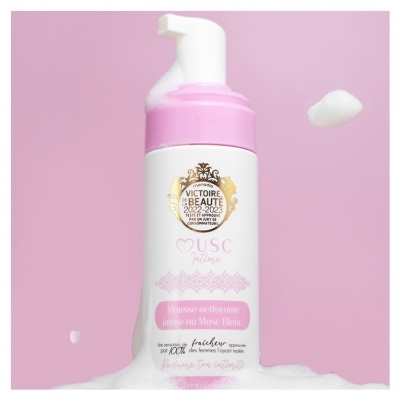 Musc Intime Mousse Nettoyante Intime Musc Blanc 150ml