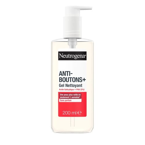 Neutrogena Gel Nettoyant Anti Boutons+ Sans Parfum 200ml