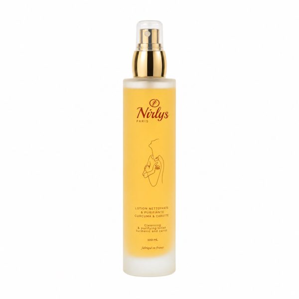 Nirlys Paris Lotion Nettoyante Purifiante Curcuma et Carotte 100 ml