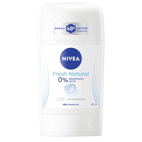 Nivea Déodorant 48H Stick Fresh Natural 0 % d'Aluminium 50 ml