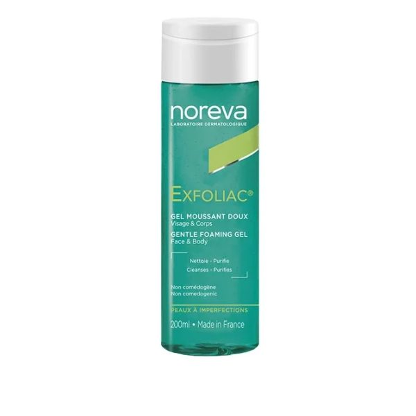 Noreva Exfoliac Gel Moussant Doux 200 ml