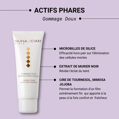 Nuhanciam Gommage Doux Révélateur d’Éclat Instantané 75 ml