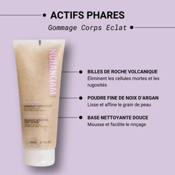 Nuhanciam Gommage Lissant Corps Éclat 200 ml