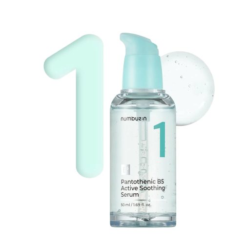 Numbuzin Sérum Apaisant Actif No.1 Pantothénique B5 Éclat Tous Types de peau 50 ml